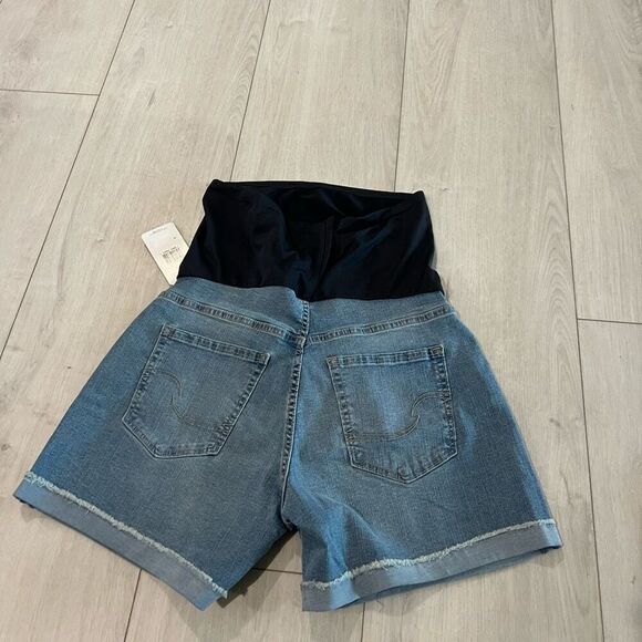 Signature Levi Strauss maternity 5 shorts size m - Picture 6 of 8